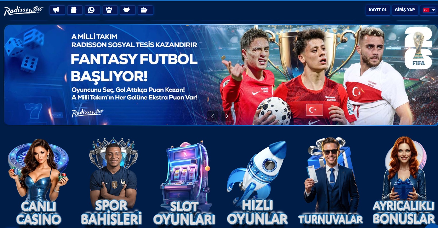 RadissonBet Deneme Bonusu ile Yeni Oyunları Keşfedin